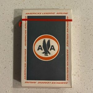 1960’s Astrojets AA Airlines Playing Cards Vintage Deck Never Opened